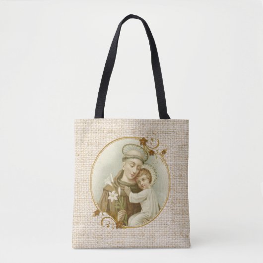 Anthony of Padua Religious Jesus Tasche (Vorderseite)