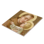 Anthony of Padua & the Christ Child (JM 05) Fliese (Seite)