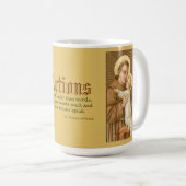 Anthony of Padua & the Christ Child (JM 05) Kaffeetasse (VorderseiteRechts)
