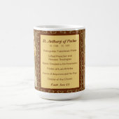 Anthony of Padua & the Christ Child (JM 05) Kaffeetasse (Mittel)