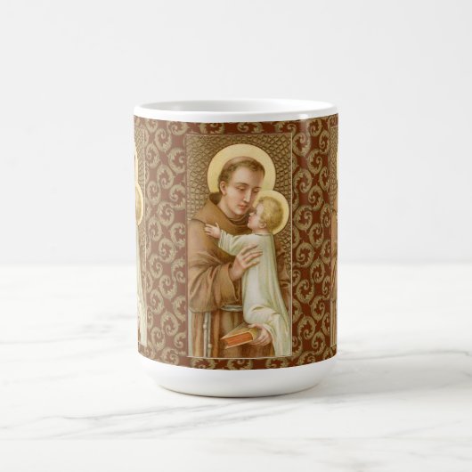 Anthony of Padua & the Christ Child (JM 05) Kaffeetasse (Mittel)