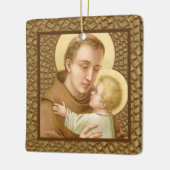 Anthony of Padua & the Christ Child (JM 05) Keramikornament (Links)