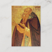 Anthony of Siya Orthodox Christliches Gebet Karte (Vorderseite)