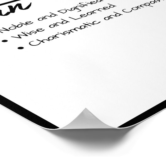 Anthony, Personalisierter Name Definition für Jung Poster (Ecke)