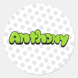 Anthony Runder Aufkleber
