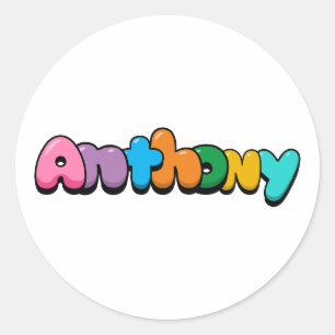 Anthony Runder Aufkleber