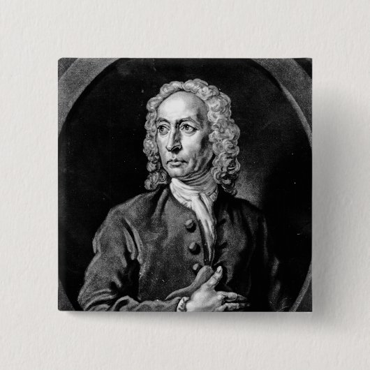 Anthony Sayer, graviert durch jr. Johns Faber Button (Vorderseite)