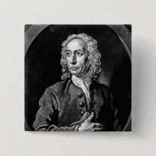 Anthony Sayer, graviert durch jr. Johns Faber Button