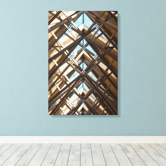 Anthony Skylights Leinwanddruck (Insitu (Holzboden))