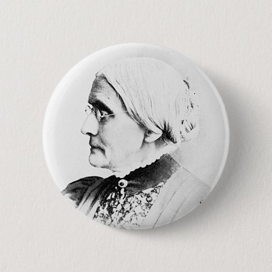 Anthony ~ Susan B. Woman Suffrage Leader Button (Vorderseite)