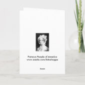 Anthony ~ Susan B. Woman Suffrage Leader Karte (Rückseite)