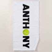 Anthony Tennis Strandtuch (Vorderseite)