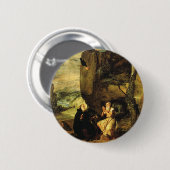 Anthony the Great and Paul of Thebes Button (Vorne & Hinten)