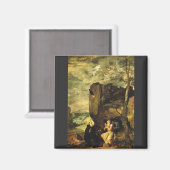 Anthony the Great and Paul of Thebes Magnet (Vorderseite/Rückseite)