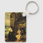 Anthony the Great and Paul of Thebes Schlüsselanhänger (Rückseite)