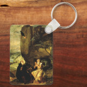 Anthony the Great and Paul of Thebes Schlüsselanhänger (Rückseite)