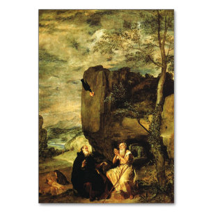 Anthony the Great and Paul of Thebes Tischnummer