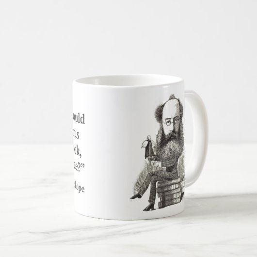 Anthony Trollope über Kaffee Kaffeetasse (VorderseiteRechts)
