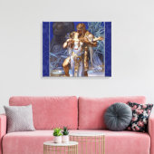 Anthony und Cleopatra Liebe Classic Leinwanddruck (Insitu (Wohnzimmer))