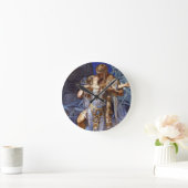 Anthony und Cleopatra Liebe Classic Runde Wanduhr (Zuhause)