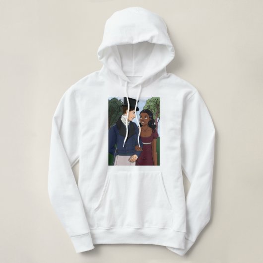 Anthony und Kate, Design 3 Hoodie (Design vorne)