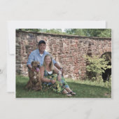 Anthony und Maggie Save the Date (Rückseite)