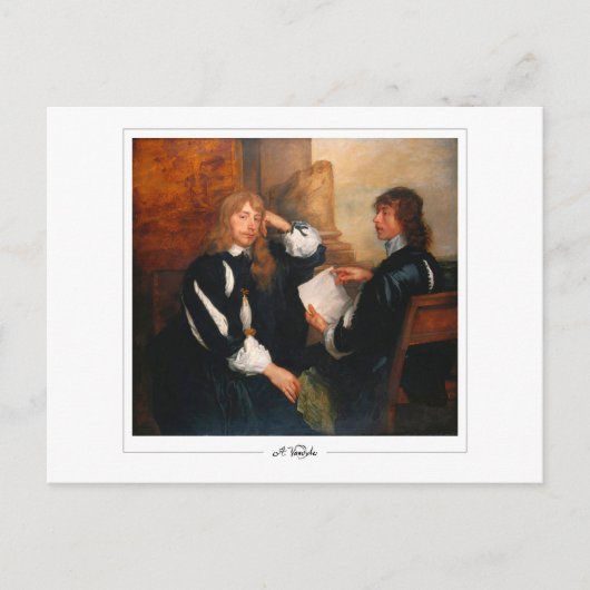 Anthony van Dyck #120 - Fine Art Postcard Postkarte (Vorderseite)
