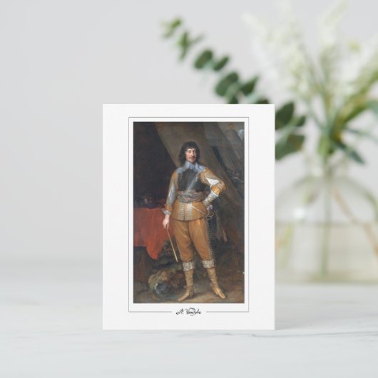 Anthony van Dyck #14 - Fine Art Postcard Postkarte (Stehend Vorderseite)