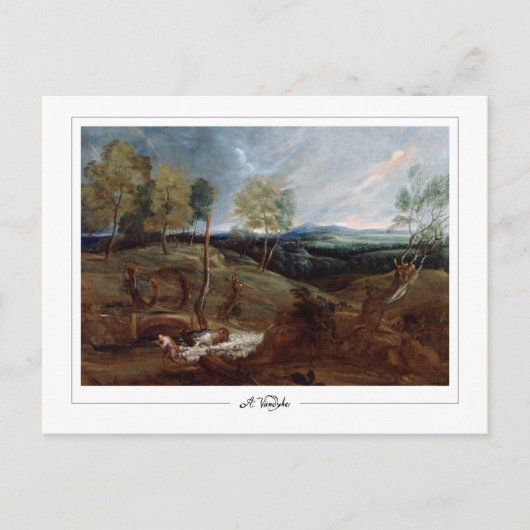 Anthony van Dyck #37 - Fine Art Postcard Postkarte (Vorderseite)