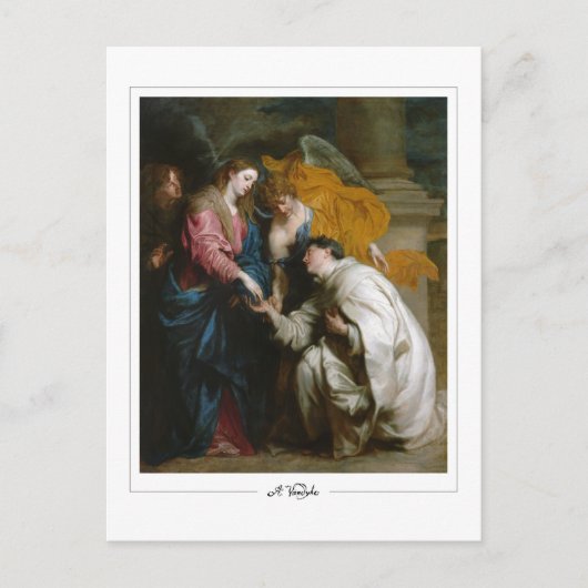 Anthony van Dyck #41 - Fine Art Postcard Postkarte (Vorderseite)