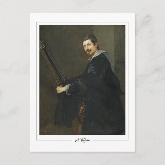 Anthony van Dyck #518 - Fine Art Postcard Postkarte (Vorderseite)