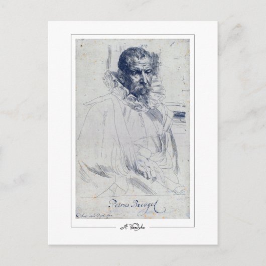 Anthony van Dyck #52 - Fine Art Postcard Postkarte (Vorderseite)