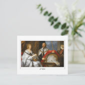 Anthony van Dyck #583 - Fine Art Postcard Postkarte (Stehend Vorderseite)