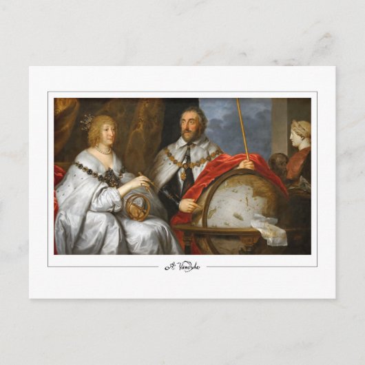 Anthony van Dyck #583 - Fine Art Postcard Postkarte (Vorderseite)