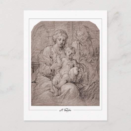 Anthony van Dyck #817 - Fine Art Postcard Postkarte (Vorderseite)