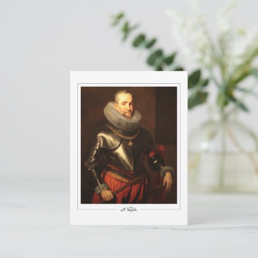 Anthony van Dyck #835 - Fine Art Postcard Postkarte (Stehend Vorderseite)