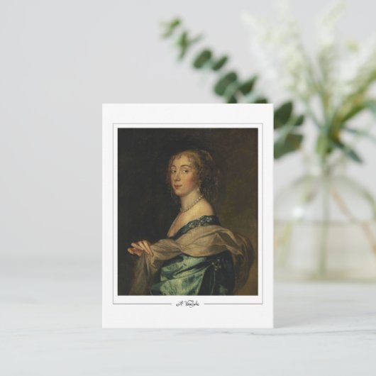 Anthony van Dyck #847 - Fine Art Postcard Postkarte (Stehend Vorderseite)