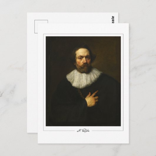 Anthony van Dyck #848 - Fine Art Postcard Postkarte (Vorne/Hinten)