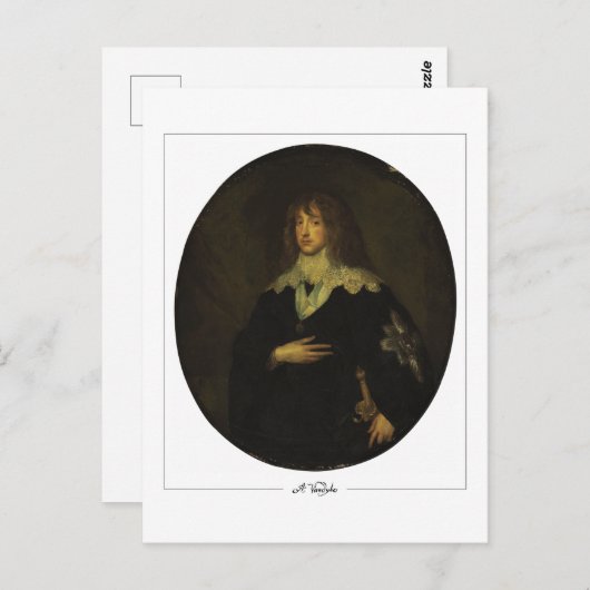 Anthony van Dyck #859 - Fine Art Postcard Postkarte (Vorne/Hinten)