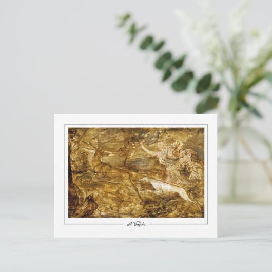 Anthony van Dyck #877 - Fine Art Postcard Postkarte (Stehend Vorderseite)