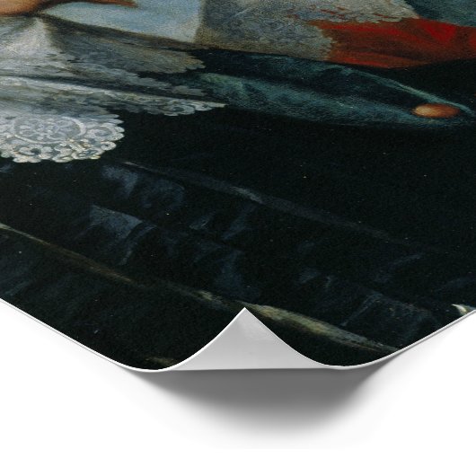 Anthony van Dyck - Charles I (1600-49) Poster (Ecke)