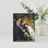 Anthony van Dyck Die Vision des Gesegneten Postkarte (Stehend Vorderseite)