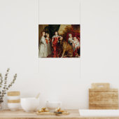 Anthony van Dyck - Fünf älteste Kinder Charles Poster (Küche)