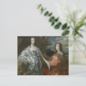 Anthony van Dyck - Katherine, Countess of... Postkarte (Stehend Vorderseite)
