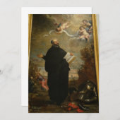 Anthony van Dyck - Saint Ignatius von Loyola Einladung (Vorne/Hinten)
