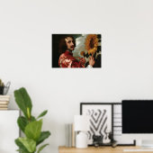 Anthony van Dyck - Selbstportrait Poster (Heimbüro)