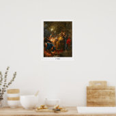 Anthony van Dyck Zedign Art Poster #1 (Küche)