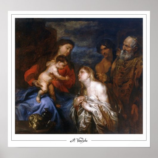 Anthony van Dyck Zedign Art Poster #13 (Vorne)