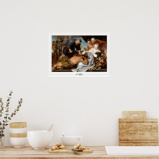 Anthony van Dyck Zedign Art Poster #21 (Küche)