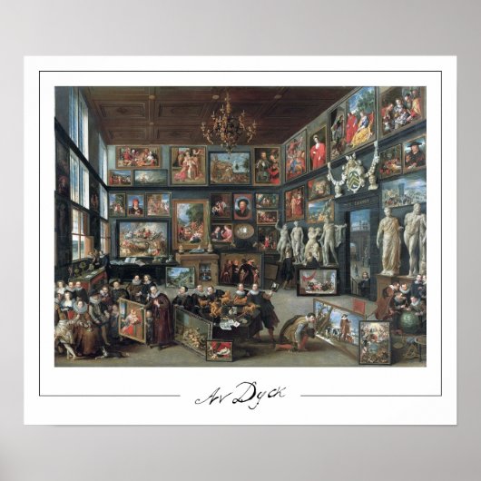 Anthony van Dyck Zedign Art Poster #218 (Vorne)